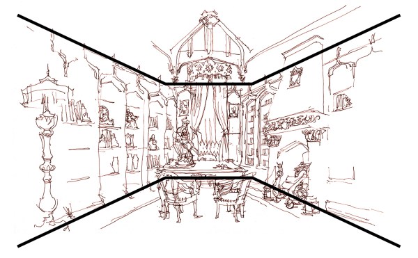 16June172_Chateau_Dufresne_03_X Drawing