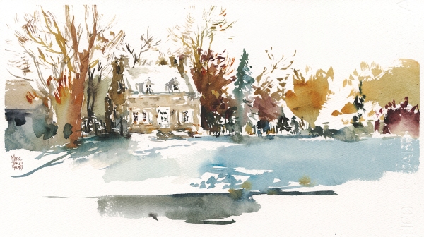 16dec13_winter_sketching_watercolor_montreal_notre-dame-des-neiges-cemetery_caretaker