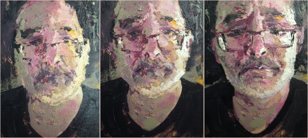 #OneWeek100People_PaintedSelfie_Acrylic01 (1)b