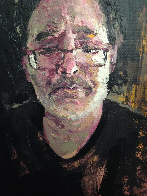 #OneWeek100People_PaintedSelfie_Acrylic01 (5)