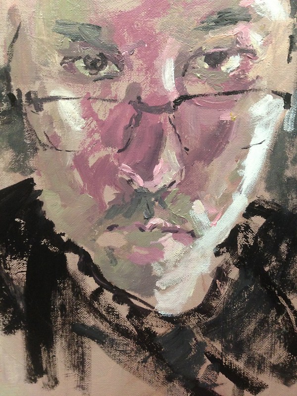 #OneWeek100People_PaintedSelfie_Acrylic02 (1)