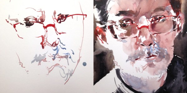 #OneWeek100People_Selfies_DrawWet_03 (1)b